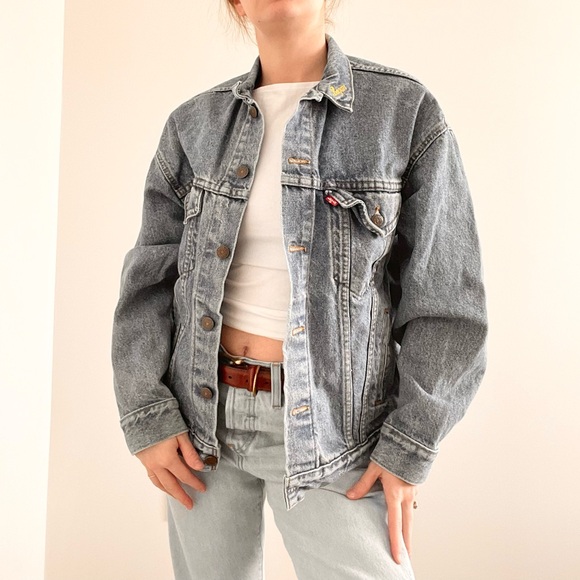 Levi's Jackets & Blazers - Levi's Classic Gray Denim Jacket